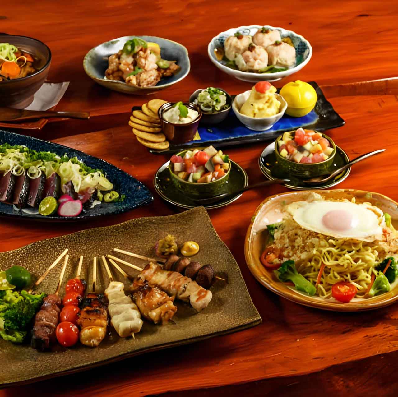 女子会・カジュアルな集まりに